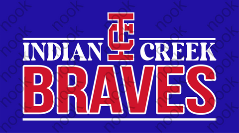 IC Braves Tri-Blend or Performance Wear Short Sleeve Tee