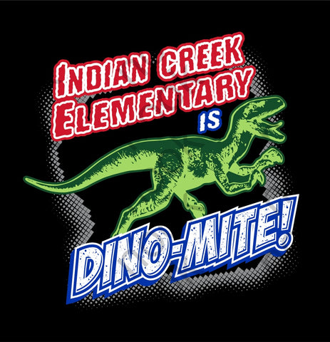 Dino-Mite Tri-Blend or Performance Wear Short Sleeve Tee