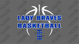 IC Lady Braves Ladies Style Short Sleeve Tee