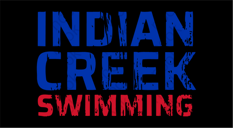 Indian Creek Swimming Crewneck Sweatshirt