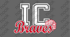 Braves Cheer Hooded Sweatshirt