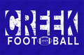 2025 Distressed Creek Football Crewneck Sweatshirt