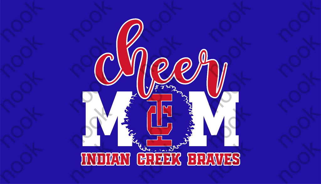 IC Cheer Mom Crewneck Sweatshirt