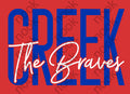 Creek The Braves Crewneck Sweatshirt