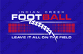 Indian Creek Dotted Football Crewneck Sweatshirt