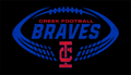 Ladies Style!! Creek Football Braves Short Sleeve Tee