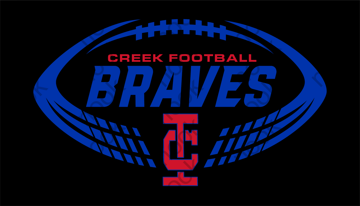 Creek Football Braves Hooded Sweatshirt