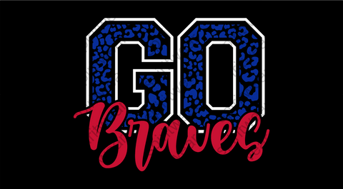 Go Braves Long Sleeve Tee