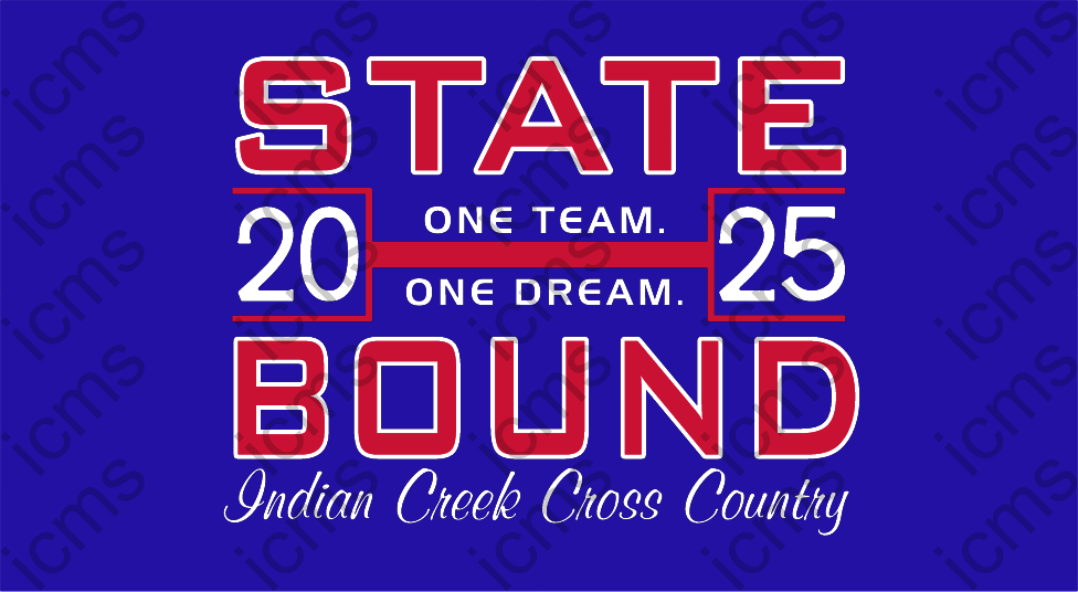 ICMS 2025 XC State Team Tee