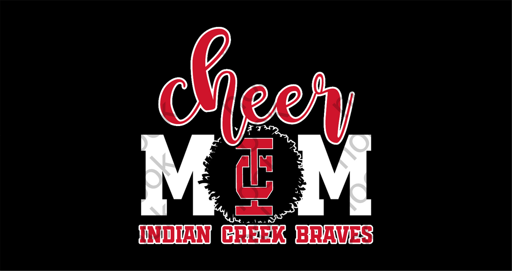 IC Cheer Mom Crewneck Sweatshirt