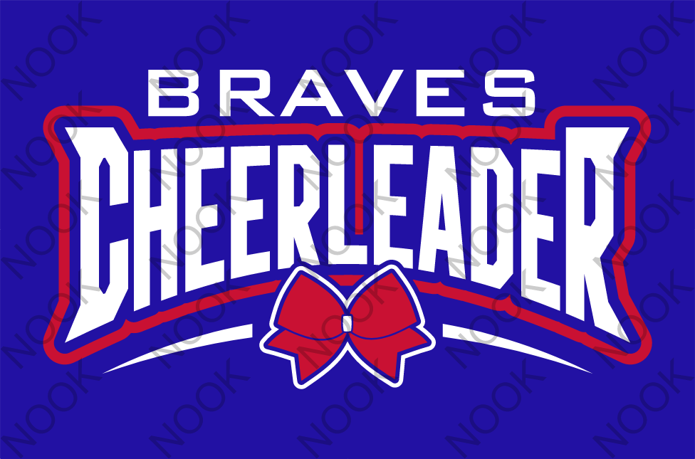 Braves Cheerleader Tee