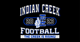The Creek is Rising Football Crewneck Sweatshirt