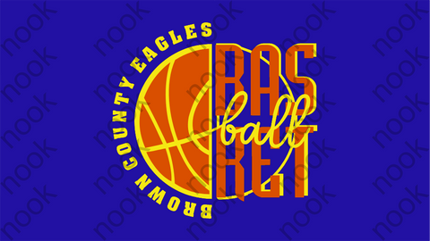 Brown County Basketball Tee