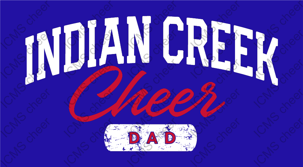 IC Cheer Dad Long Sleeve Tee
