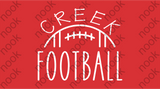 Creek Football Tee