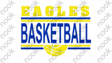 Eagles Basketball Crewneck