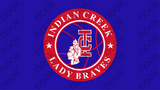 Indian Creek Lady Braves Basketball Long Sleeve Tee