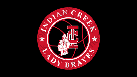 Indian Creek Lady Braves Basketball Long Sleeve Tee
