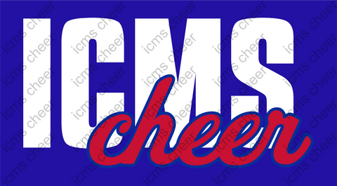 ICMS Cheer Hooded Sweatshirt