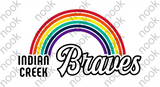 Rainbow Brave Crewneck Sweatshirt