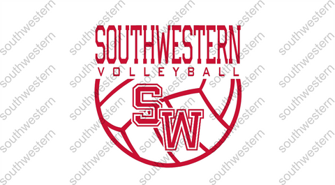 Southwestern Volleyball Tee