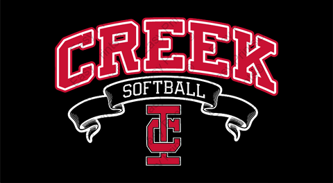Creek Softball Crewneck Sweatshirt