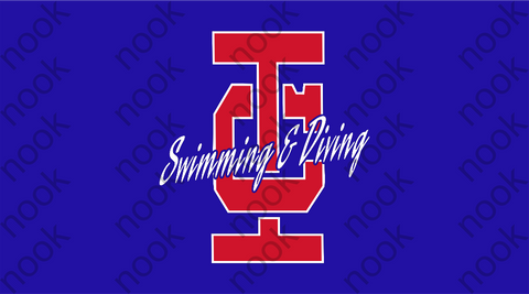 ICMS IC Logo Swimming & Diving Crewneck Sweatshirt
