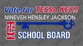 Tessa Key for NHJ School Board 2025 Design B