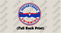 The Creek Swimming Short Sleeve with Butterfly Swimmer on back