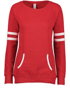 Ladies Wresting Mat Crewneck Sweatshirt