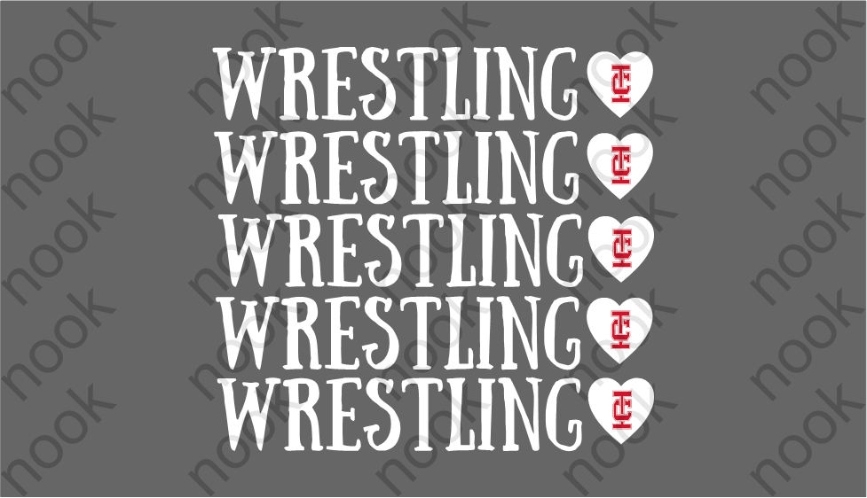 IC LOVE Wrestling Zen Vintage Hoodie