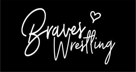 Braves with Heart Wrestling Ladies Tunic