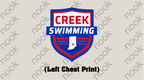 Indian Creek Swimming Long Sleeve with Indian Creek Swimming on back